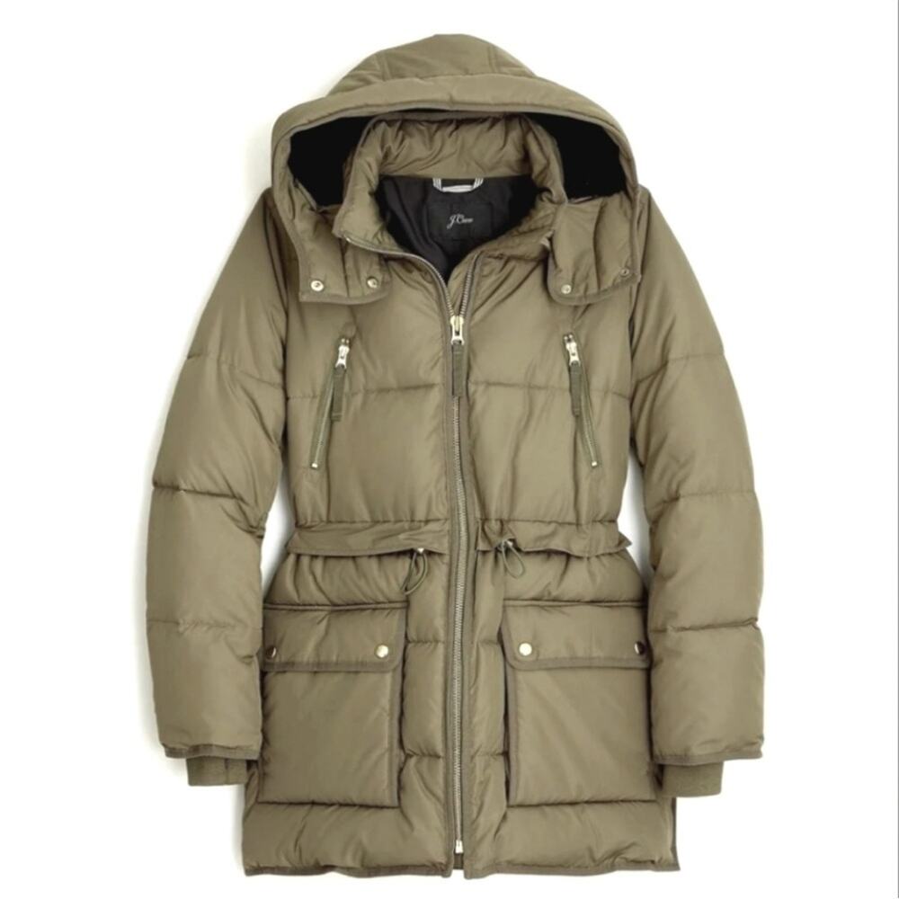 Women’s J. Crew Chateau puffer jacket with PrimaLoft SZ XXS